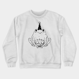 Birthday frog Crewneck Sweatshirt